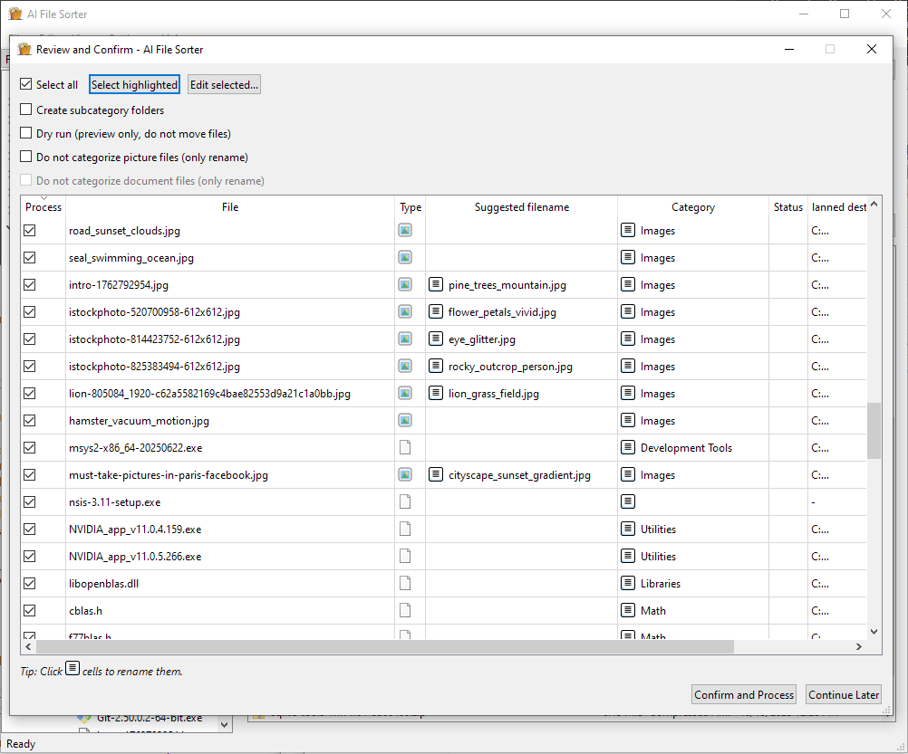 AI File Sorter